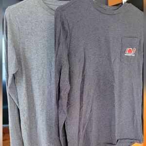 2 long sleeve Vineyard Vines shirts